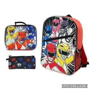 Power Rangers “Let's Do This” Backpack & Lunch Bag